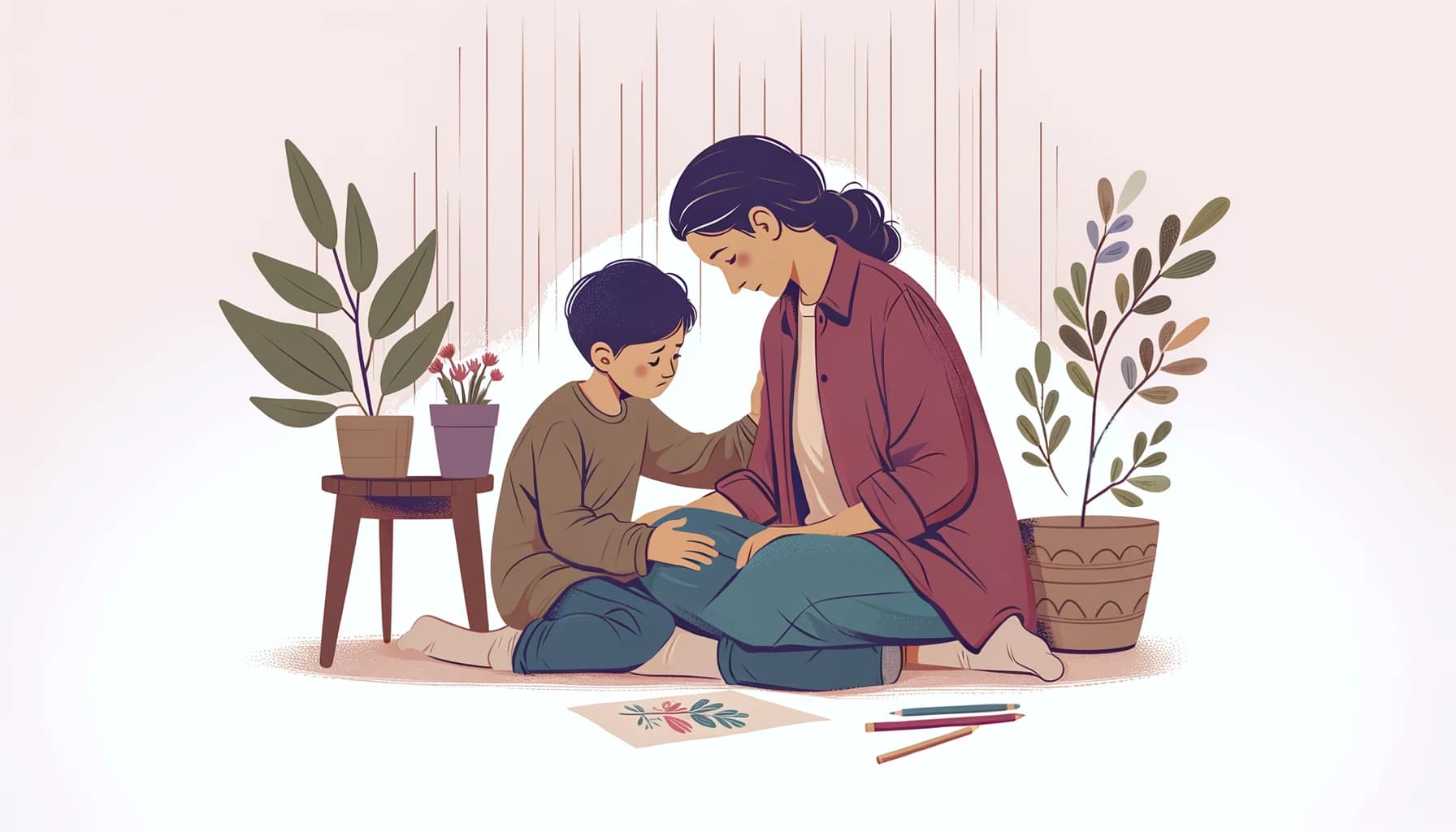 Tips Buat Kamu Membantu Mama yang Depresi Setelah Papa Pergi