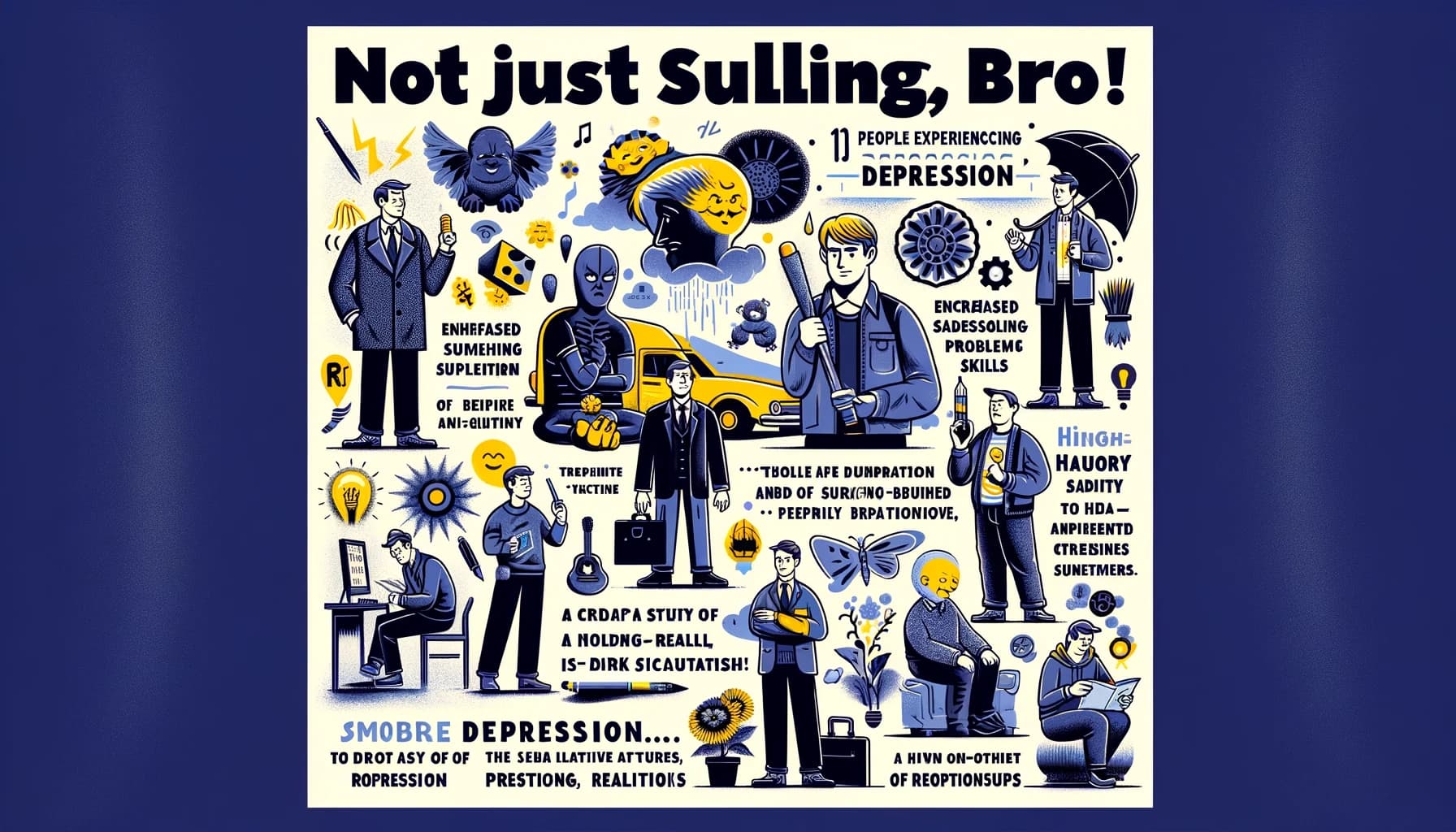 Bukan Hanya Cemberut, Bro! 10 Fakta Seru tentang Orang yang Mengalami Depresi