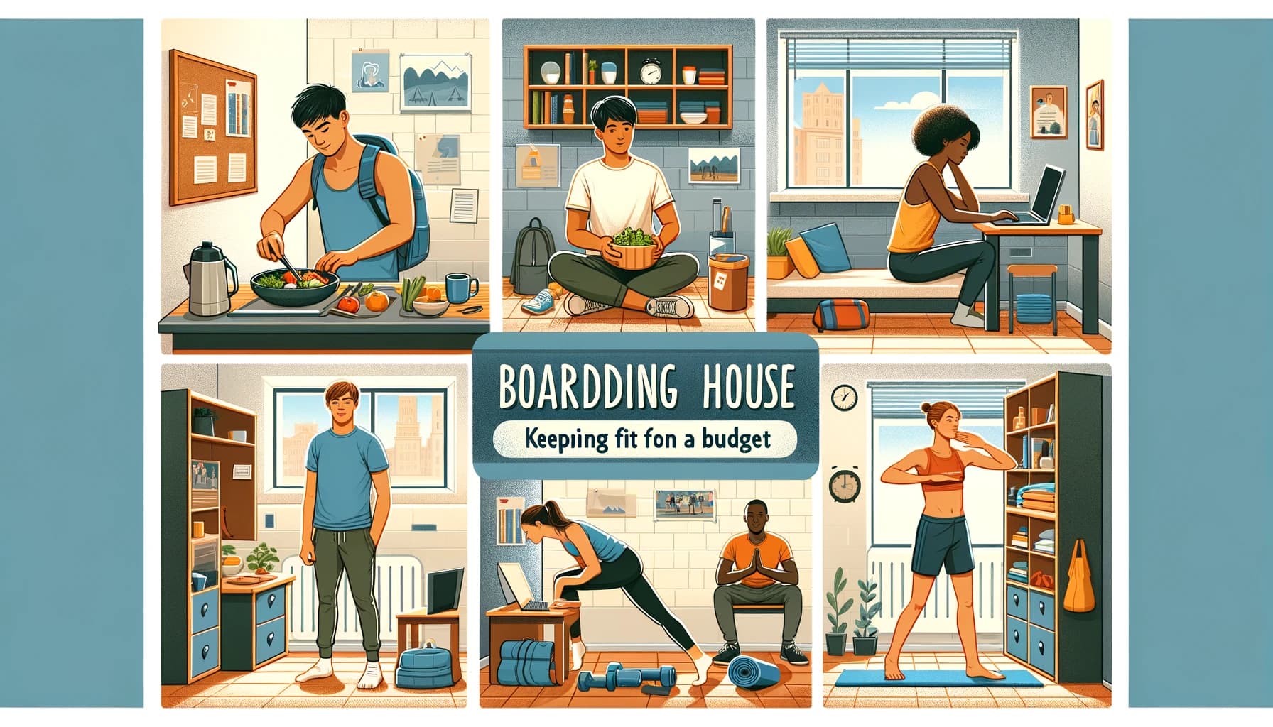 Tips Hidup Sehat ala Anak Kosan: Biar Badan Tetap Fit