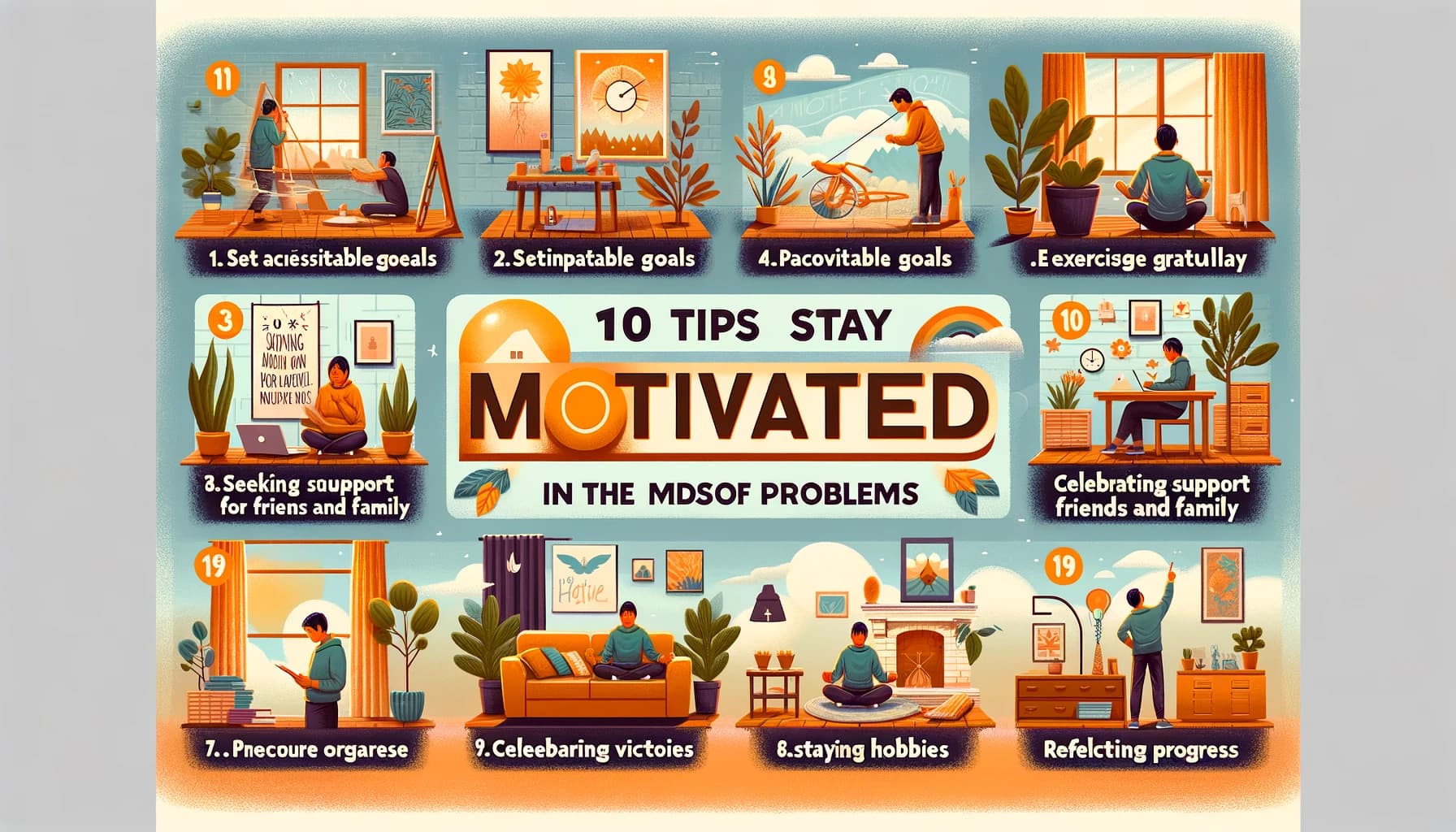 Cari Motivasi di Tengah Masalah? Ini 10 Tips Biar Tetap Semangat