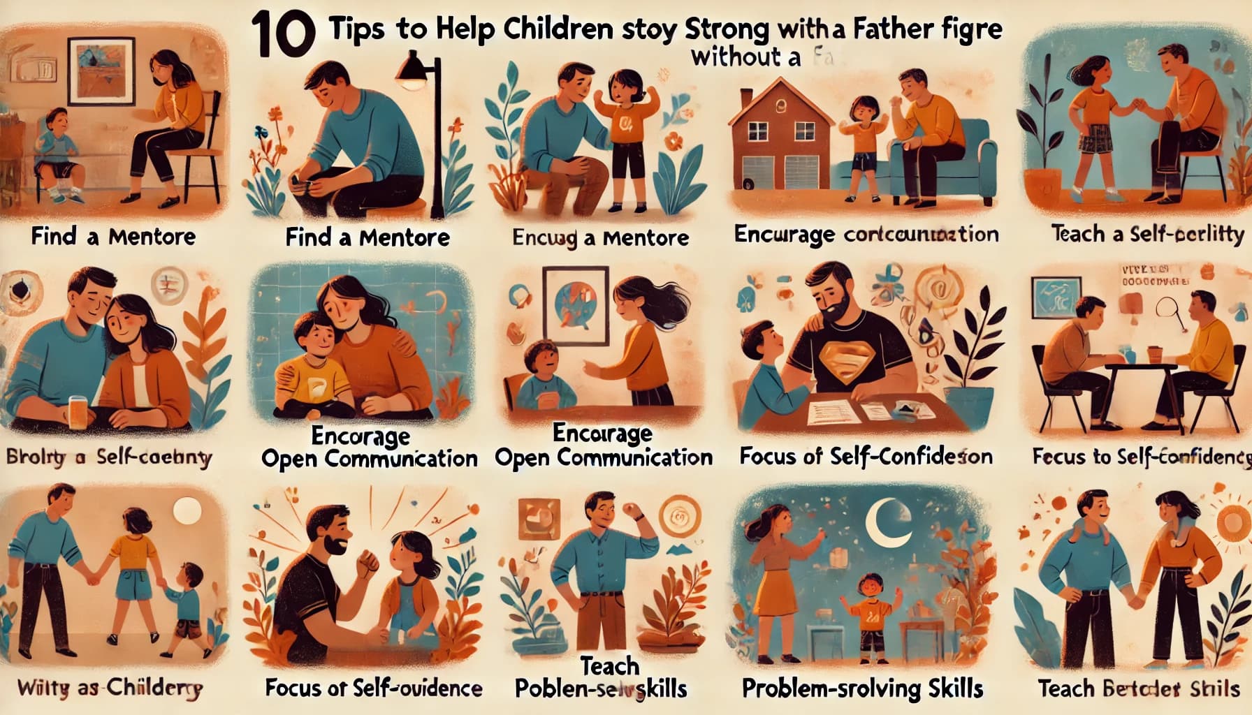 Survive Tanpa Ayah: 10 Tips Biar Anak Tetap Kuat dan Tangguh